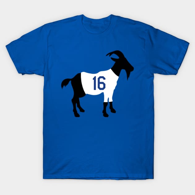 Will Smith Los Angeles Dodgers GOAT T-Shirt by cwijeta